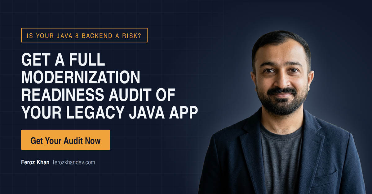 Legacy Java Audit: Know Exactly What Breaks Before You Migrate from Java 8 to Java 21